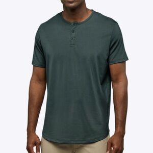 Cuts AO Henley Curve-Hem